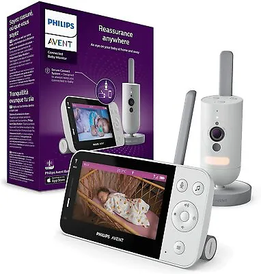 $873 • Buy Baby Monitor Attached Philips Avent, With Camera Full HD, System Of Connection