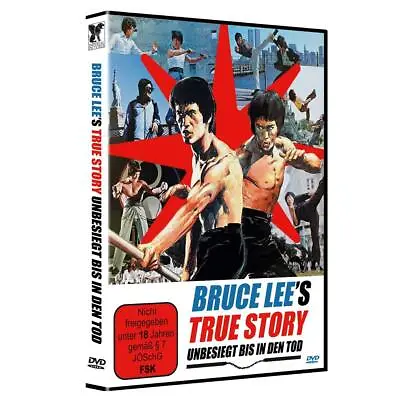 BRUCE LEE's True Story: Unbesiegt Bis In Den Tod (DVD) Bruce Li Yuen Biao Mars • £15.51