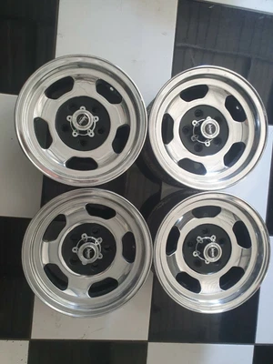 $995 • Buy Magnum 5 Slot 13 X 6 Holden FE FC FB EK EH HD HR Torana Polished New Nuts/caps 