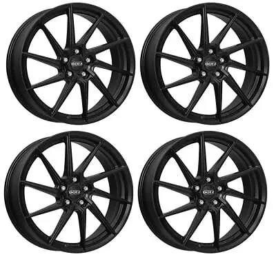 4 Dotz Spa Black Wheels 7.5Jx17 5x1143 For Kia Carens Deed Ceed E-Soul Magentis • $1244.41