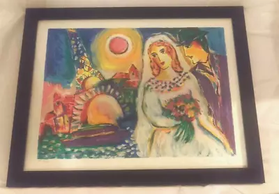 Zamy Steynovitz Wedding Vows By The River Serigraph PP 25 / 45 Signed Numbered • $399