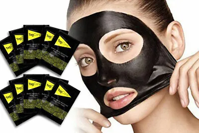 10 Blackhead Removal Face Nose Pore Masks Face Clean Cleansing Strips Off Spots • £5.29