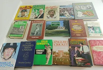 16x Autobiography Ian Botham Boycott Ashes Cricket Sport Books Bundle JobLot #4 • £22.49