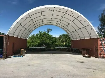 Gold Mountain 40'x40'x13' PE Fabric Shipping Container Canopy Shelter Roof New • $4195