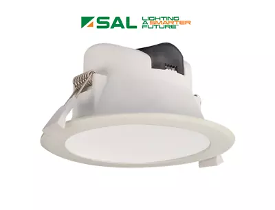 SAL WAVE 9W Tri-Colour Dimmable LED Downlight Kit 90mm Cutout | S9065TC • $12.39