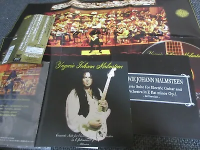 YNGWIE J. MALMSTEEN / Concerto Suite /JAPAN LTD CD OBI Poster • $15.99