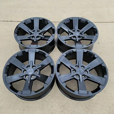 22  CK162 Gloss Black Silverado Sierra Tahoe YUKON Escalade Wheels Rims Midnight • $1195