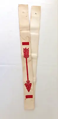 Vintage 1960's BSA Order Of The Arrow Brotherhood Embroidered Sash 54 Long • $18