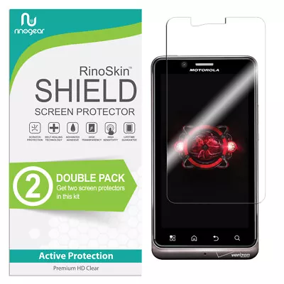 (2-Pack) Motorola Droid Bionic Screen Protector RinoGear • $11.99