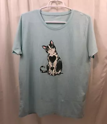 Women's J Crew T Shirt XL Cat • $22.99