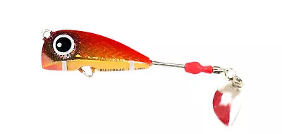 Sale FCL Labo Spinner Tail Madai Jig Kujira 45grams Sinking Lure Red (1102) • $21