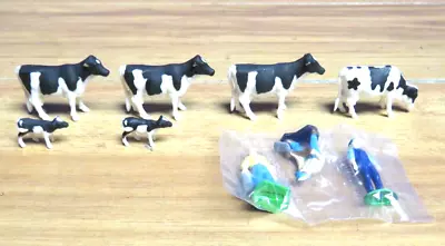 Figures O Gauge  6 Cows / 3 Personnel Workers  624571 • $5.99