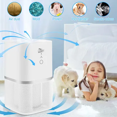 Air Purifier Ioniser Large Room Coverage Air Cleaner Dust Pollen Filter Uk • £59.99