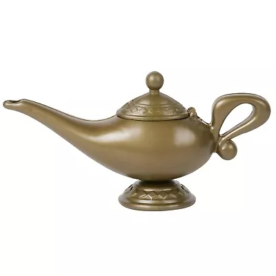 Genie Lamp Magic Arabian Aladdin Alibaba Sultan Women Men Costume Props • £12.14