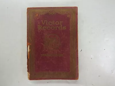 Victor Records November 1917 Record Catalogue & Victor 1922 Record Catalogue  • $20