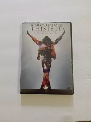 MICHAEL JACKSON'S THIS IS IT NEW DVD MJ Collectible Movie & Music Great Fun Gift • $4.99