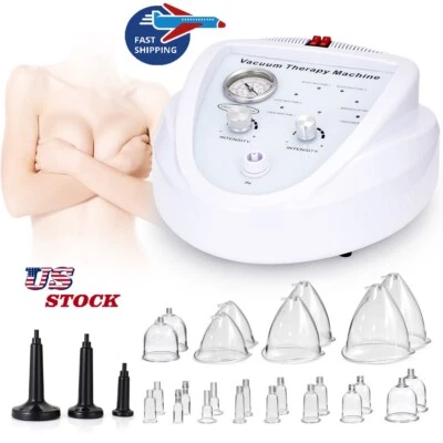 $115 • Buy Vacuum Therapy Breast Enlargement Butt Lifting Increase Breast Size Cups Machine
