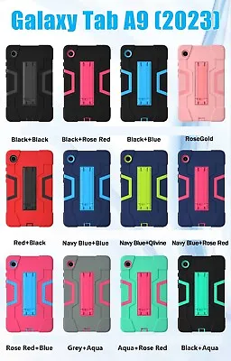 For Samsung Tab A9 A9 Plus Heavy Duty Shockproof Kids Stand Cover Case • $28.99