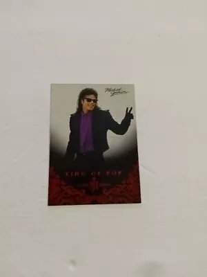 Michael Jackson King Of Pop 2011 Panini Trading Card MJ Collectible Gift • $0.99