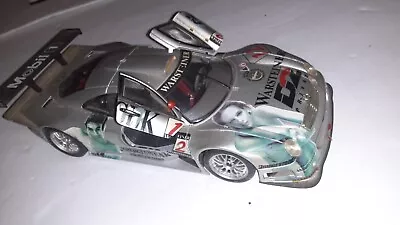 Maisto 1:18 Scale -Silver Mercedes-Benz CLK-GTR Street Version - RARE- Detailed  • $55.55