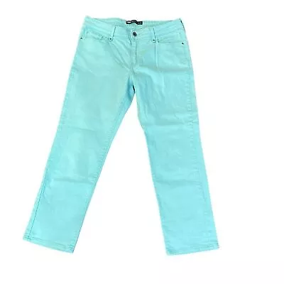 Levis Midrise Skinny Mint Green Jeans Womans Size 7 • $13.85