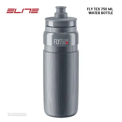 Elite FLY TEX Water Bottle GREY 750 Ml • $10.99