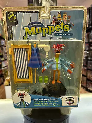 Pepe The King Prawn (Vintage Muppets Show Palisades) SEALED • $49.95