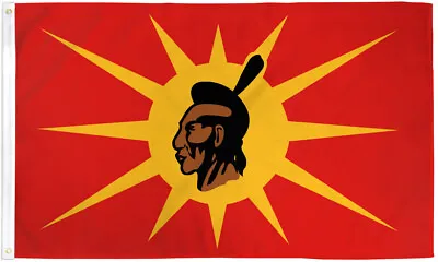 $9 • Buy OKA Indian Flag 3x5ft Candaian Indigenous Flag