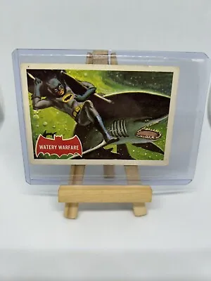 A&BC BATMAN Red Bat Card #37A Watery Warfare • £1