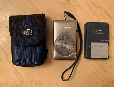 Canon PowerShot ELPH 300 HS / IXUS 220 HS 12.1MP Digital Camera - Silver • $130