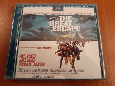 £11.95 • Buy The Great Escape[Rykodisc] O.S.T Elmer Bernstein (CD-1998) Inc' Fold Out Poster.