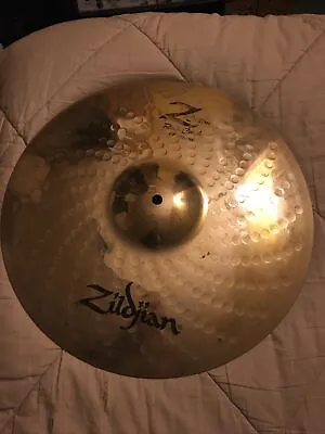 $89.99 • Buy Zildjian Z Custom 17  Rock Crash Cymbal Cracked
