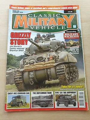 £7.99 • Buy Classic Military Vehicle Magazine Issue 176 January 2016 Sherman M4A1 BTR-90
