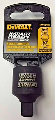 DeWalt DW2299 Impact Ready Socket Adapter 1/2  To 3/8  • $4