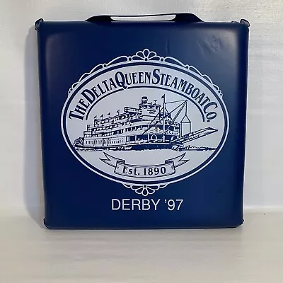 Vintage Delta Queen Steamboat Paddle Boat River Cruise 1997 Derby Seat Cushion • $24.97
