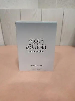 Acqua Di Gioia 150ml Eau De Parfum Spray Giorgio Armani Sealed • £117.64