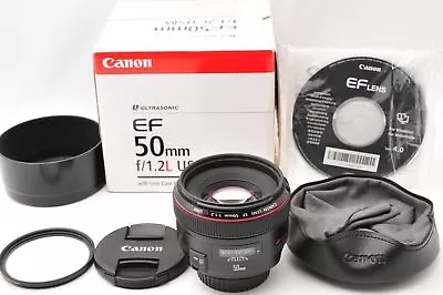 [MINT IN BOX] Canon EF50mm F/1.2L USM Lens Same Day Shipping From JPN #S1058 • £743.08