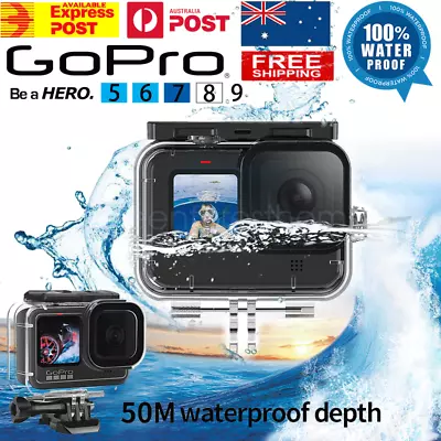 50M Waterproof Housing Case Camera Diving Protective For GoPro Hero 9 8 10 11 12 • $9.99