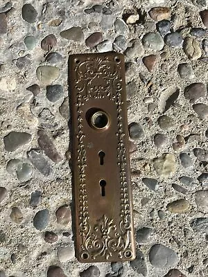 Vintage Victorian Pressed Metal Door Knob Back Plate • $20
