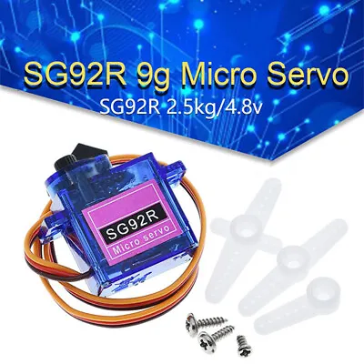 £2.18 • Buy SG92R 9G Mini Micro Servo 9g 2.5kg / 4.8V For RC Airplane Helicopter Car Bobd
