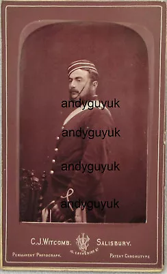 Cdv Military Named Augustus Edwards Wiltshire Yeomanry Wilton Marlborough Photo • £45.95