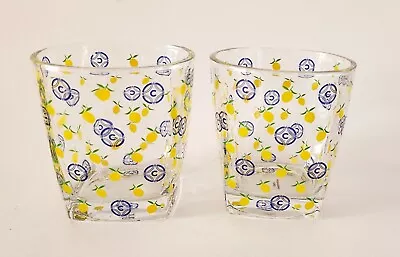 Set Of 2 Ciroc & Yellow Lemon  Lowball  Glasses - 3  • $3.75