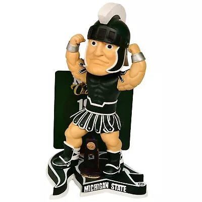 Michigan State Spartans Mascot Bobblehead NCAA Men's Basketball Champs #/216 NEW • $139.99