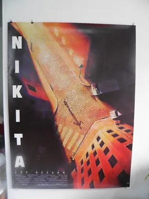 LA FEMME NIKITA  Large French Poster 1990 63  X 47   Linen Backed Luc Besson • $250