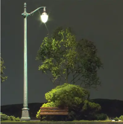 Woodland Scenics ~ O Scale ~ Arch Cast Iron Street Light ~ Pack Of 2 ~ JP5647 • $21.23