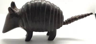 Vintage Armadillo Wood Carving Figurine • $18.50