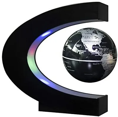 £33.78 • Buy Senders Floating Globe With LED Lights C Shape Magnetic Levitation Floating Glo