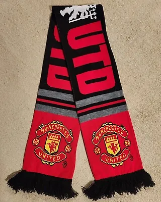 Manchester United Football Soccer Fan Scarf Official Product One Size • $24