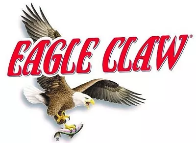 Eagle Claw Hooks Bass Bay Boat Fishing Vinyl Truck Window Sticker Decal Graphic • $2.99