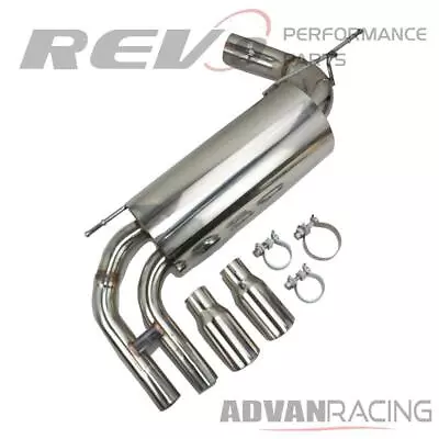 For 13-19 F3X 428 430  Axle-Back Sport Exhaust Kit Stainless Steel Bolt On • $420